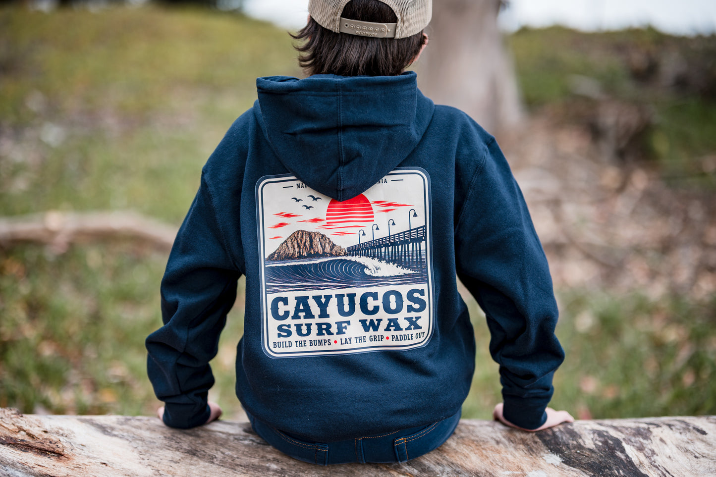 Grom's Classic Hoodie | Navy
