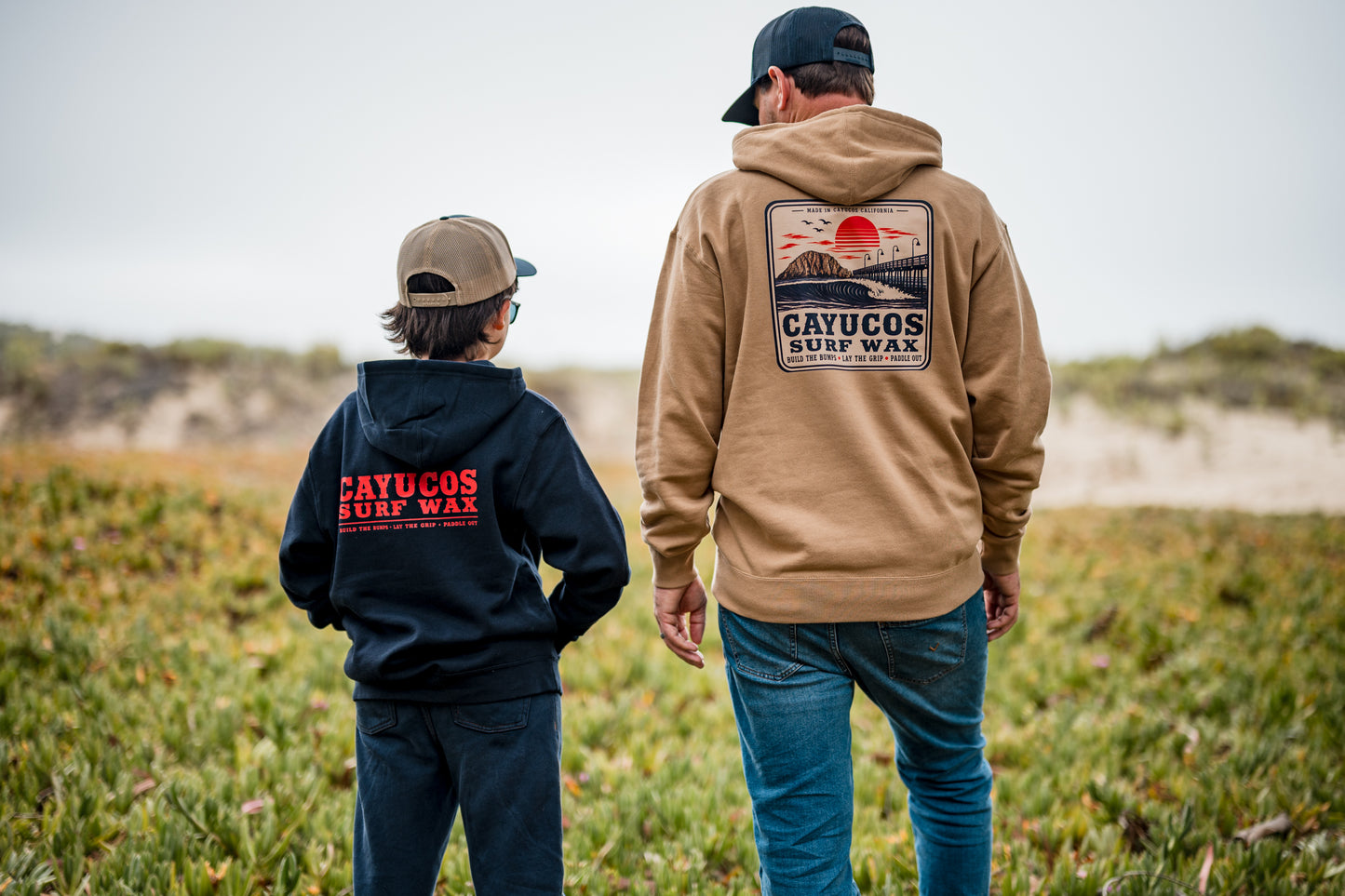 Grom's Heritage Hoodie | Navy · Orange