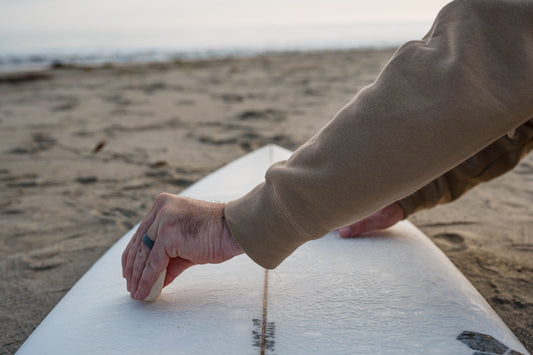 Cayucos Surf Wax Base Coat surf wax that builds durable wax bumps before applying Topcoat