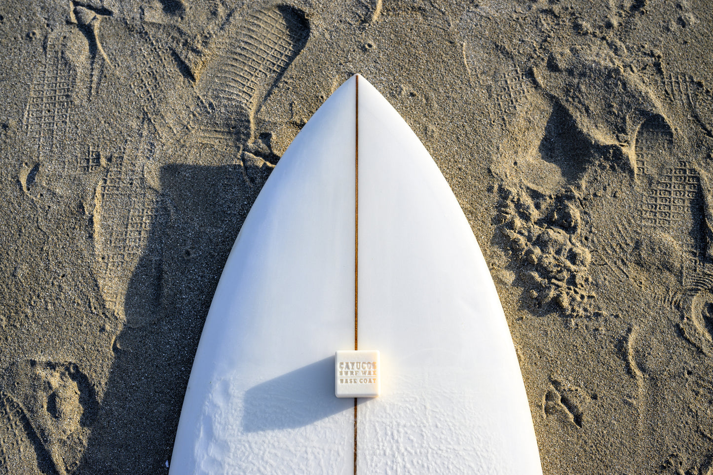 Cayucos Surf Wax Base Coat surf wax that builds durable wax bumps before applying Topcoat