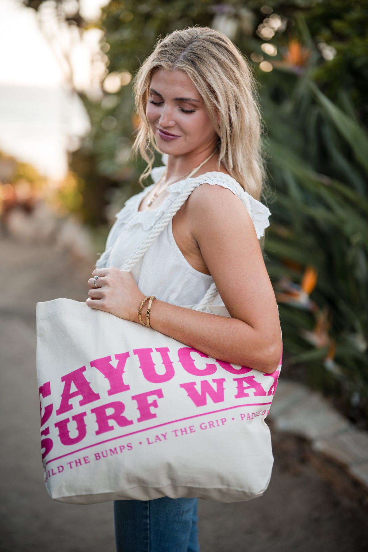 Heritage Beach Tote | Pink