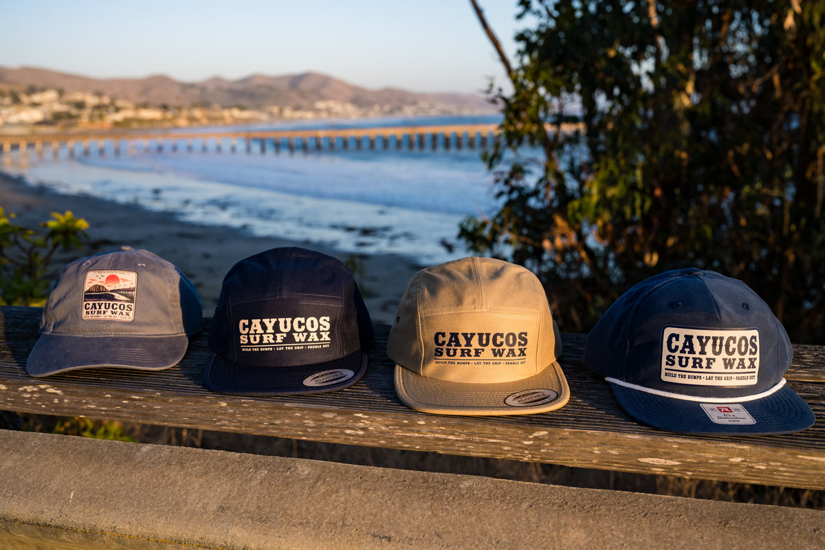 New Fall Collection of Cayucos Surf Wax hats