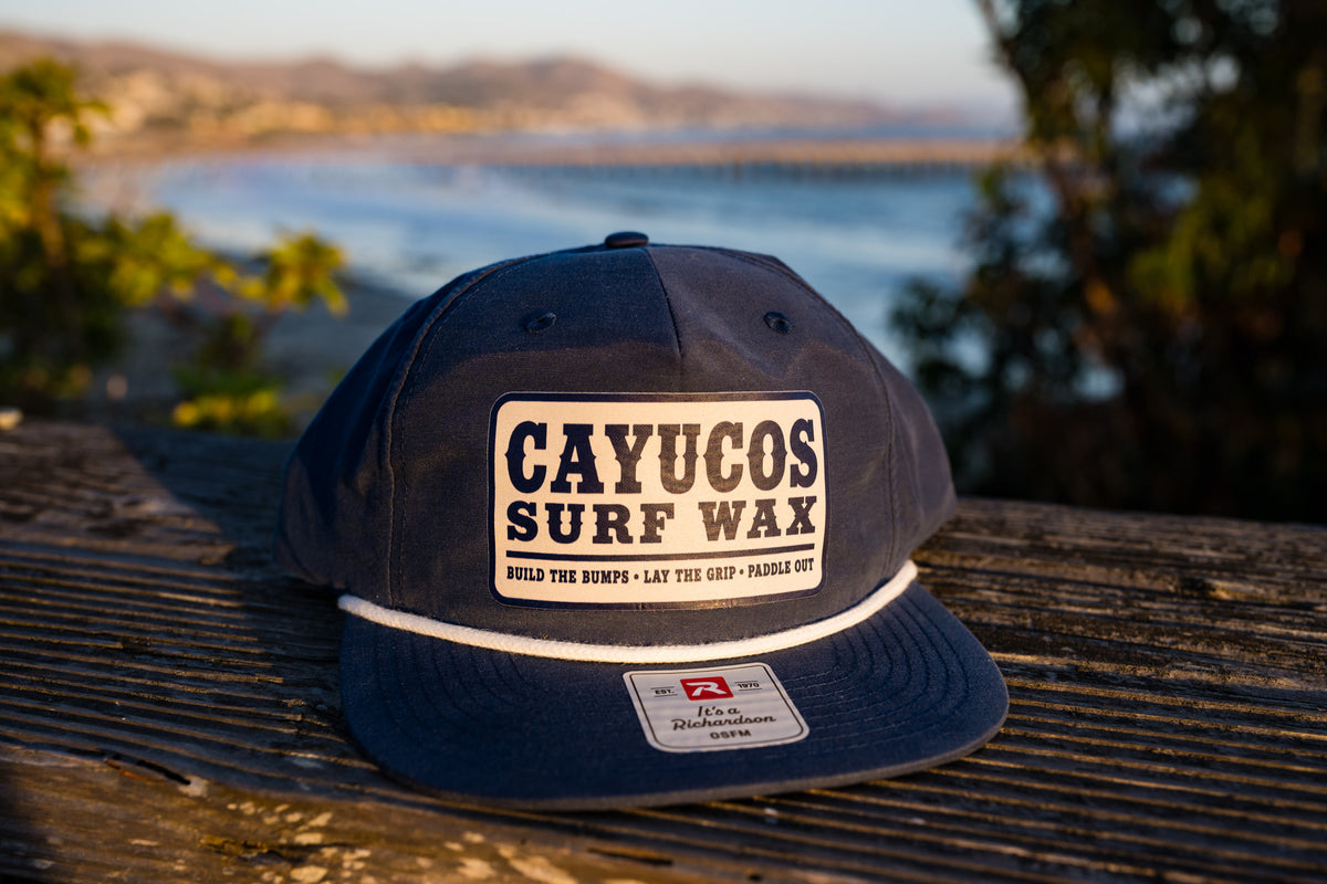 Cayucos Surf Wax Makers Mark 5-Panel Rope Hat | Navy