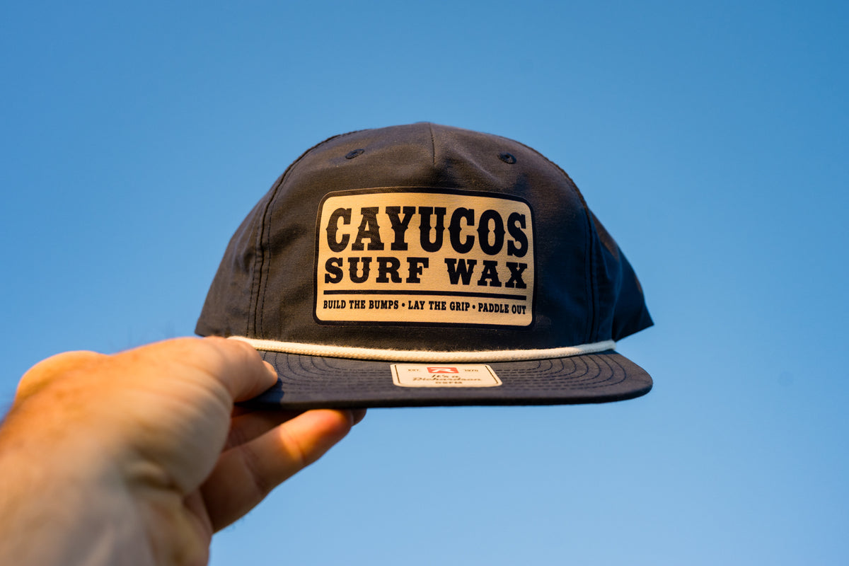 Cayucos Surf Wax Makers Mark 5-Panel Rope Hat | Navy