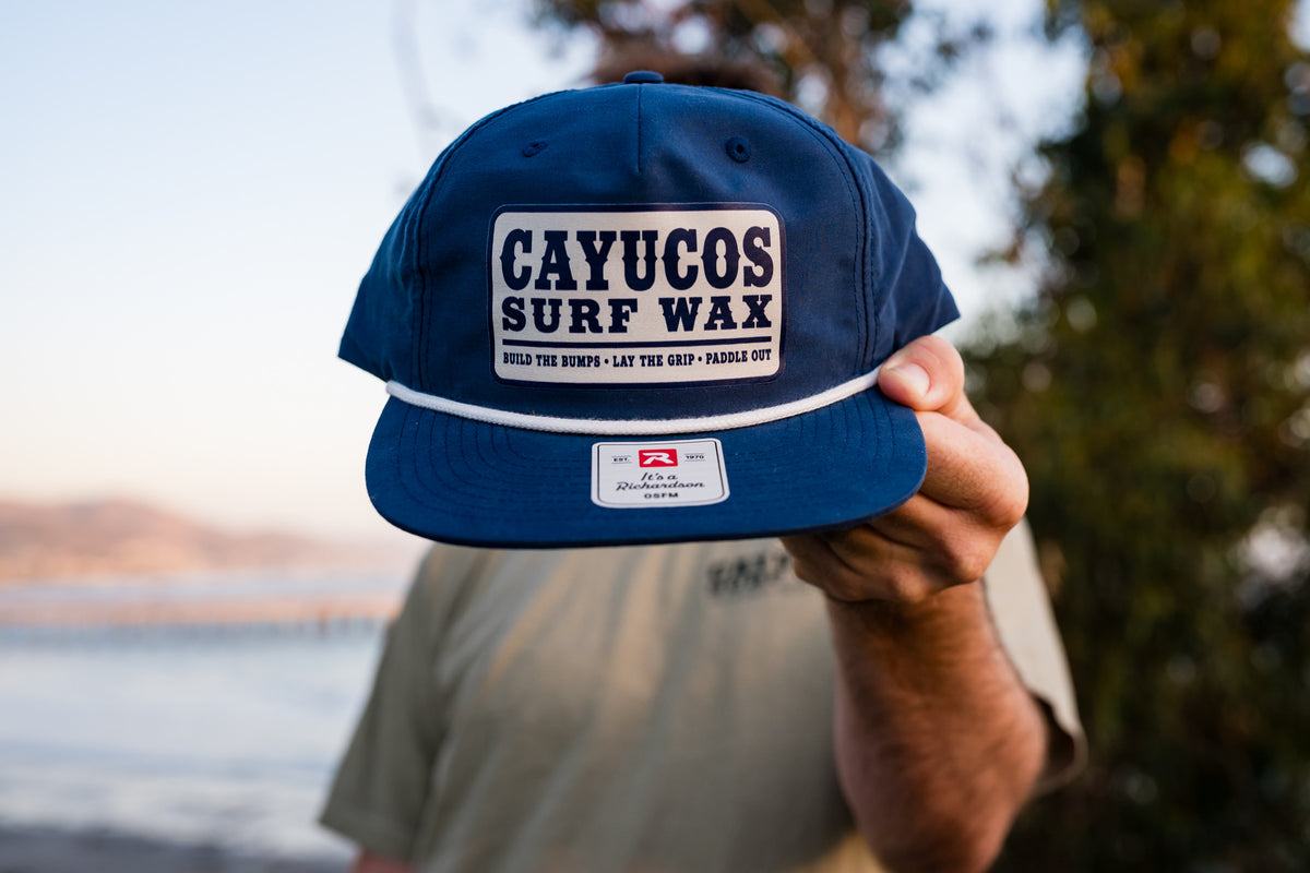 Cayucos Surf Wax Makers Mark 5-Panel Rope Hat | Navy
