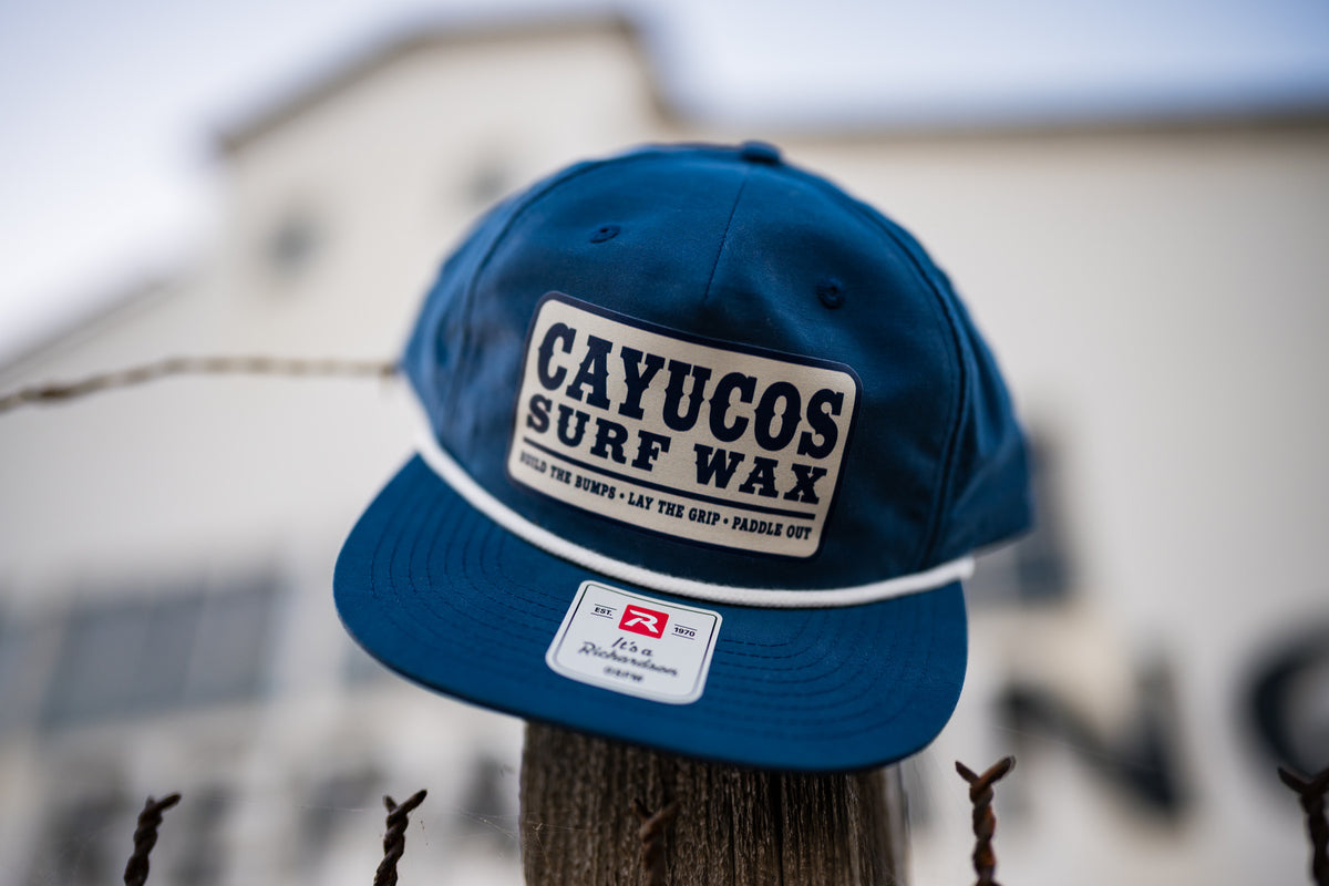 Cayucos Surf Wax Makers Mark 5-Panel Rope Hat | Navy